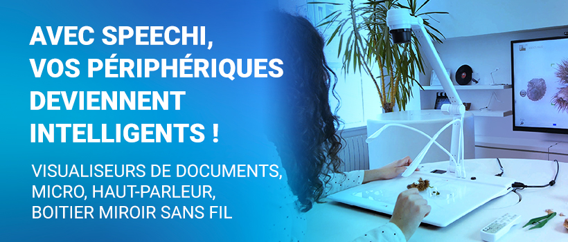 Avec Speechi vos périphériques deviennent intelligents