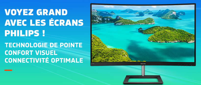 Passez au grand format pour vos besoins d'affichages avec PHILIPS