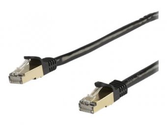 Cable - Black CAT6a Ethernet Cable 7m 