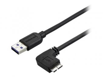 0.5m 20in Slim Micro USB 3.0 Cable - M/M 