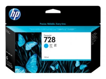 HP Ink Cartridge/728 DJ Cyan 