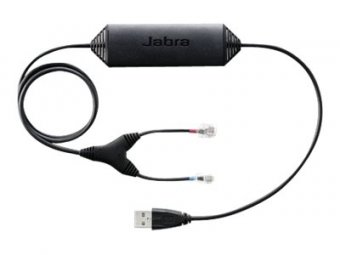 Jabra Link 14201-30 - Prise de casque micro - USB mâle pour RJ-9, RJ-45 - 90 cm - pour Cisco Unified IP Phone 8941, 8945, 8961, 9951, 9971 