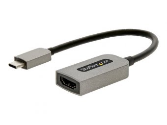 StarTech.com Adaptateur USB  C vers HDMI - Vidéo 4K 60Hz, HDR10 - Dongle USB vers HDMI 2.0b - USB Type-C DP Alt Mode vers Écrans/Affichage/TV - Convertisseur USB vers HDMI (USBC-HDMI-CDP2HD4K60) - Adaptateur vidéo - USB-C mâle pour HDMI femelle - 13 cm - 