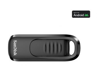 SanDisk Ultra Slider - Clé USB - 256 Go - USB-C 3.2 Gen 1 