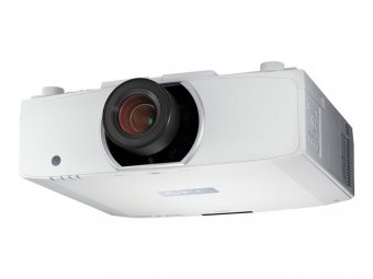 NEC PA653U - Projecteur 3LCD - 3D - 6500 ANSI lumens - WUXGA (1920 x 1200) - 16:10 - 1080p - objectif zoom - LAN - avec NP13ZL lens 