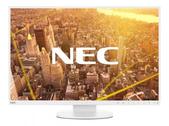 NEC MultiSync EA245WMi-2 - Écran LED - 24" - 1920 x 1200 - AH-IPS - 300 cd/m² - 1000:1 - 6 ms - HDMI, DVI-D, VGA, DisplayPort - haut-parleurs - blanc 