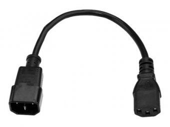 1m PC Power Cord Extension C14 to C13 