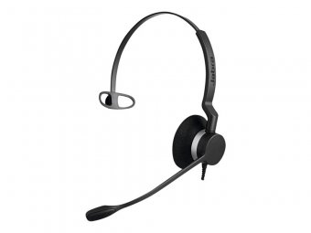 Jabra BIZ 2300 USB MS Mono - Micro-casque - sur-oreille - filaire - USB - Certifié pour Skype for Business 