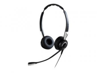 Jabra BIZ 2400 II USB Duo CC MS - Micro-casque - sur-oreille - convertible - filaire - USB - Certifié pour Skype for Business 