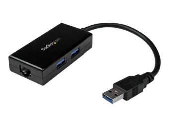 USB 3 to Gigabit Network Adapter+Hub 