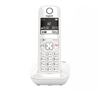Gigaset AS690 téléphone sans fil DECT blanc - base + combiné 