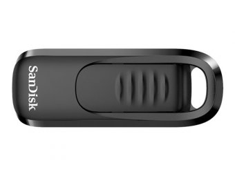 SanDisk Ultra Slider - Clé USB - 64 Go - USB-C 3.2 Gen 1 