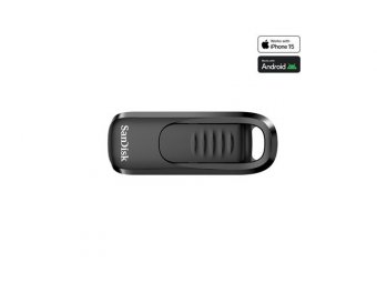 SanDisk Ultra Slider - Clé USB - 128 Go - USB-C 3.2 Gen 1 