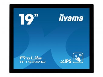 iiyama ProLite TF1934MC-B7X - Écran LED - 19" - cadre ouvert - écran tactile - 1280 x 1024 - IPS - 350 cd/m² - 1000:1 - 14 ms - HDMI, VGA, DisplayPort - noir 