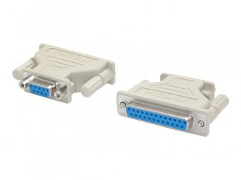 DB9 to DB25 Serial Cable Adapter - F/F 