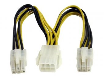 6in PCI Express Power Splitter Cable 