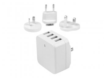 4-Port USB Wall Charger 34W/6.8A 