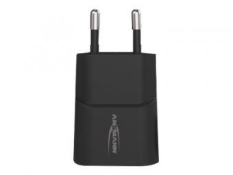 CHARGEUR SECTEUR 1 PORT USB Type-A 1,0 A NOIR 