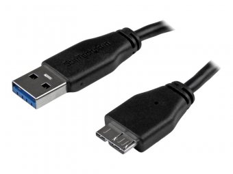 0.5m 20in Slim USB 3.0 Micro B Cable 