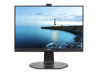 Philips Brilliance B-line 221B7QPJKEB - Écran LED - 22" (21.5" visualisable) - 1920 x 1080 Full HD (1080p) @ 60 Hz - IPS - 250 cd/m² - 1000:1 - 5 ms - HDMI, VGA, DisplayPort - haut-parleurs - noir texturé 