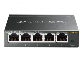 TP-LINK Switch TL-SG105E 5xGBit Managed MetallgehÃ¤use 