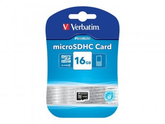 Verbatim - carte mémoire flash - 16 Go - micro SDHC 