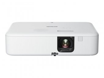 Epson CO-FH02 - Projecteur 3LCD - portable - 3000 lumens (blanc) - 3000 lumens (couleur) - Full HD (1920 x 1080) - 16:9 - 1080p - blanc et noir - Android TV 