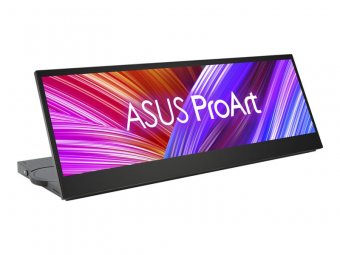 ASUS ProArt PA147CDV - Écran LED - 14" - écran tactile - 1920 x 550 Full HD @ 60 Hz - IPS - 400 cd/m² - 1200:1 - 5 ms - HDMI, 2xUSB-C - haut-parleurs - noir 