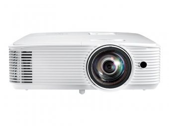 Optoma W309ST - Projecteur DLP - portable - 3D - 3800 lumens - WXGA (1280 x 800) - 16:10 - 720p - objectif fixe à focale courte 