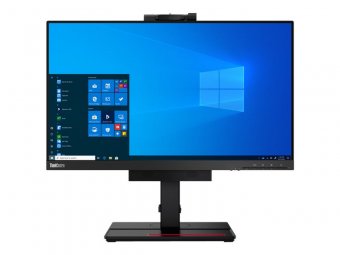 Lenovo ThinkCentre Tiny-in-One 24 Gen 4 - Écran LED - 24" (23.8" visualisable) - 1920 x 1080 Full HD (1080p) - 250 cd/m² - 1000:1 - 4 ms - DisplayPort - haut-parleurs - noir - pour ThinkCentre neo 70t 11YU 