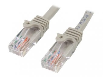 7m Gray Snagless Cat5e Patch Cable 