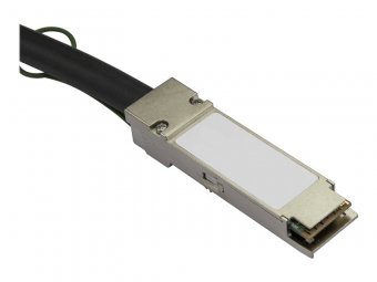 StarTech.com Câble QSFP+ vers 4x SFP+ de 2 m - Conforme à MSA - Cordon QFSP+ 40G vers 4x SFP+ 10G - Câble Twinax passif - Câble DAC - Câble éclaté - QSFP+ verrouillé pour SFP+ verrouillé - 2 m - twinaxial - SFF-8431/SFF-8432/SFF-8436 - passif - noir 