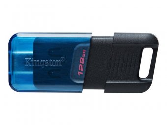Kingston DataTraveler 80 M - Clé USB - 128 Go - USB-C 3.2 Gen 1 