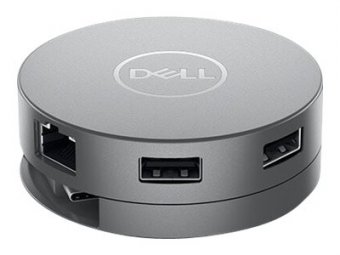 Dell Mobile Adapter DA310 - station d'accueil - USB-C - VGA, DP, HDMI, USB-C - 1GbE 