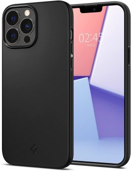 Spigen Thin Fit Coque pour iPhone 13 Pro - Noir 