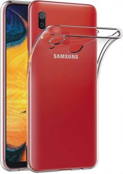 Oprimio Coque Transparente pour Samsung A20/A30 - Silicone Ultra Fin, 100% Transparent, Matériau Allemand - Protection pour Galaxy A20 et A30 