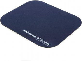 Fellowes - 5933907 - Tapis de souris en Caoutchouc avec protection antibactérienne Microban - Noir 