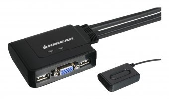 IOGEAR 2-Port USB KVM Switch VGA 