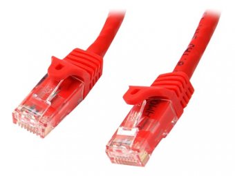 10m Red Snagless UTP Cat6 Patch Cable 