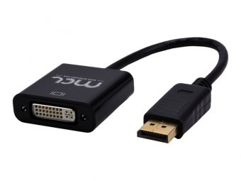 MCL Adaptateur vidéo DisplayPort (M) pour DVI-I (F) DisplayPort 1.1 / DVI 1.1 support 1080p, passif - disponible 24 / 48h 