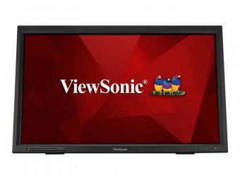 ViewSonic TD2423 - Écran LED - 24" (23.6" visualisable) - écran tactile - 1920 x 1080 Full HD (1080p) @ 75 Hz - VA - 250 cd/m² - 3000:1 - 7 ms - HDMI, DVI-D, VGA - haut-parleurs 