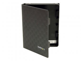 3x2.5 Anti-Static HDD Protector Case Bk 