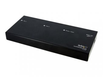 2 Port DVI Video Splitter with Audio 