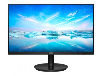 Philips V-line 221V8LD - Écran LED - 22" (21.5" visualisable) - 1920 x 1080 Full HD (1080p) @ 75 Hz - VA - 250 cd/m² - 3000:1 - 4 ms - HDMI, DVI-D, VGA - noir texturé 