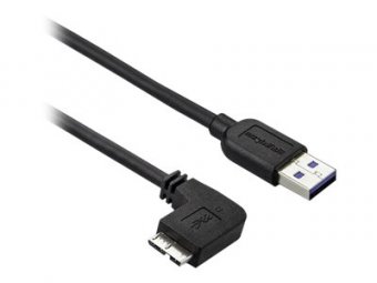 0.5m 50cm Slim Micro USB 3.0 Cable - M/M 