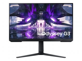 Samsung Odyssey G3 S27AG300NR - G30A Series - écran LED - jeux - 27" - 1920 x 1080 Full HD (1080p) @ 144 Hz - VA - 250 cd/m² - 3000:1 - 1 ms - HDMI, DisplayPort - noir 