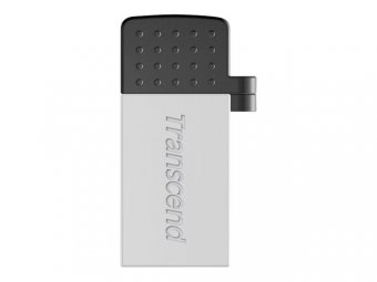 Transcend JetFlash Mobile 380 - Clé USB - 16 Go - USB 2.0 - argent 