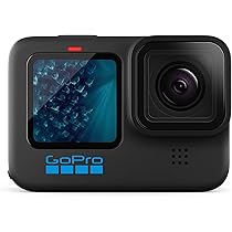 GoPro HERO11 Black - Caméra d'action étanche avec vidéo Ultra HD 5.3K60, Photos 27MP, capteur d'image 1/1.9", Diffusion en Direct, Webcam, stabilisation 