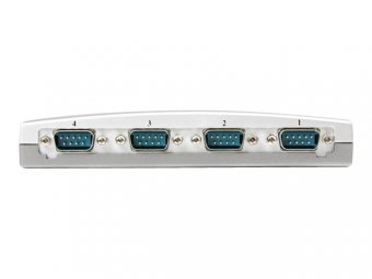 StarTech.com Hub série RS232 à 4 ports - Adaptateur USB vers 4x DB9 RS232 alimenté par bus - Adaptateur série - USB - RS-232 x 4 