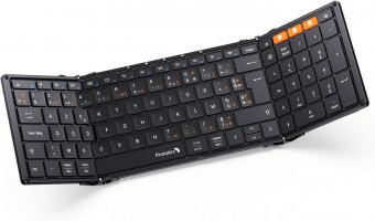ProtoArc XK01 Clavier Bluetooth Pliable AZERTY avec Pavé Numérique 